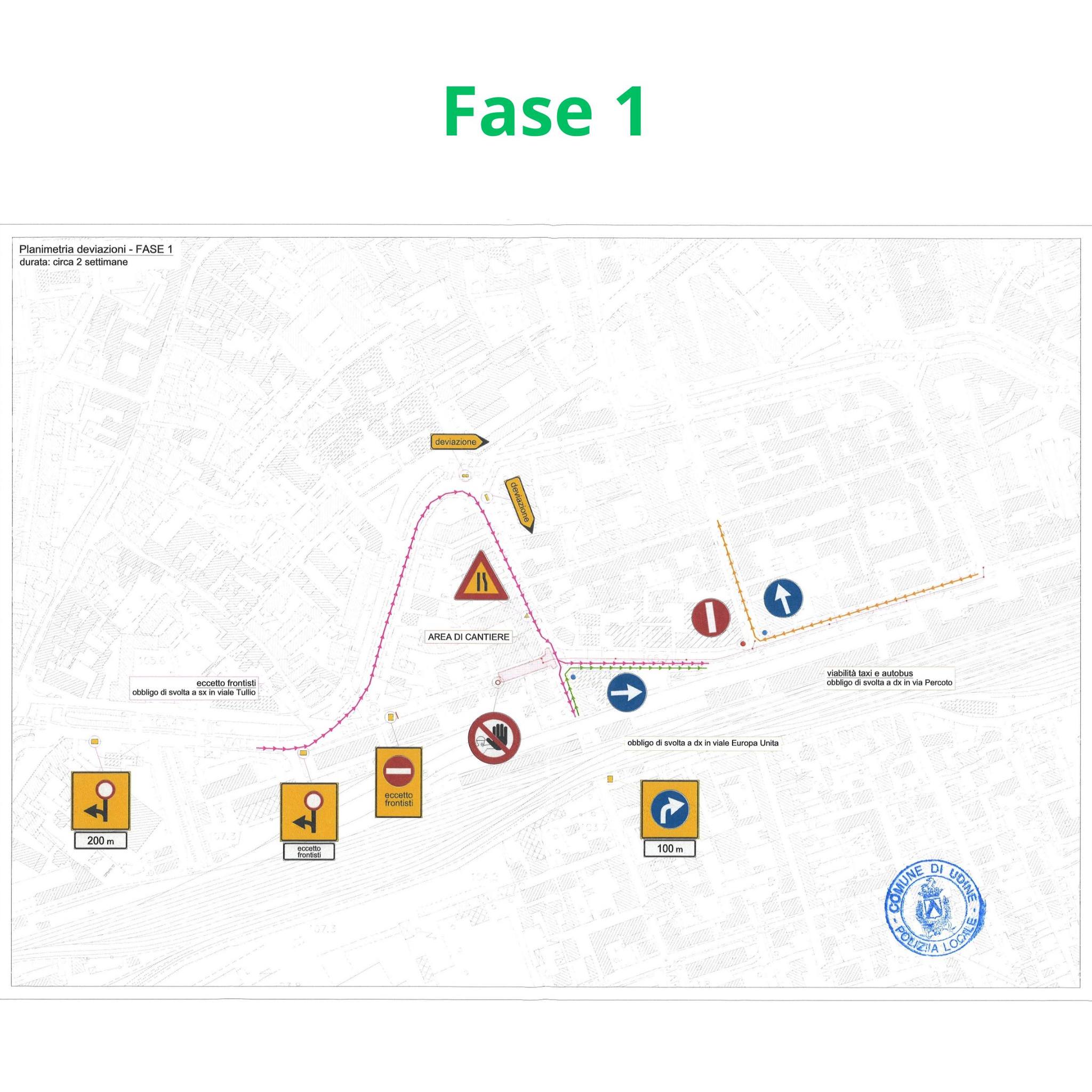 Da lunedì 24 giugno iniziano i lavori in Viale Europa Unita