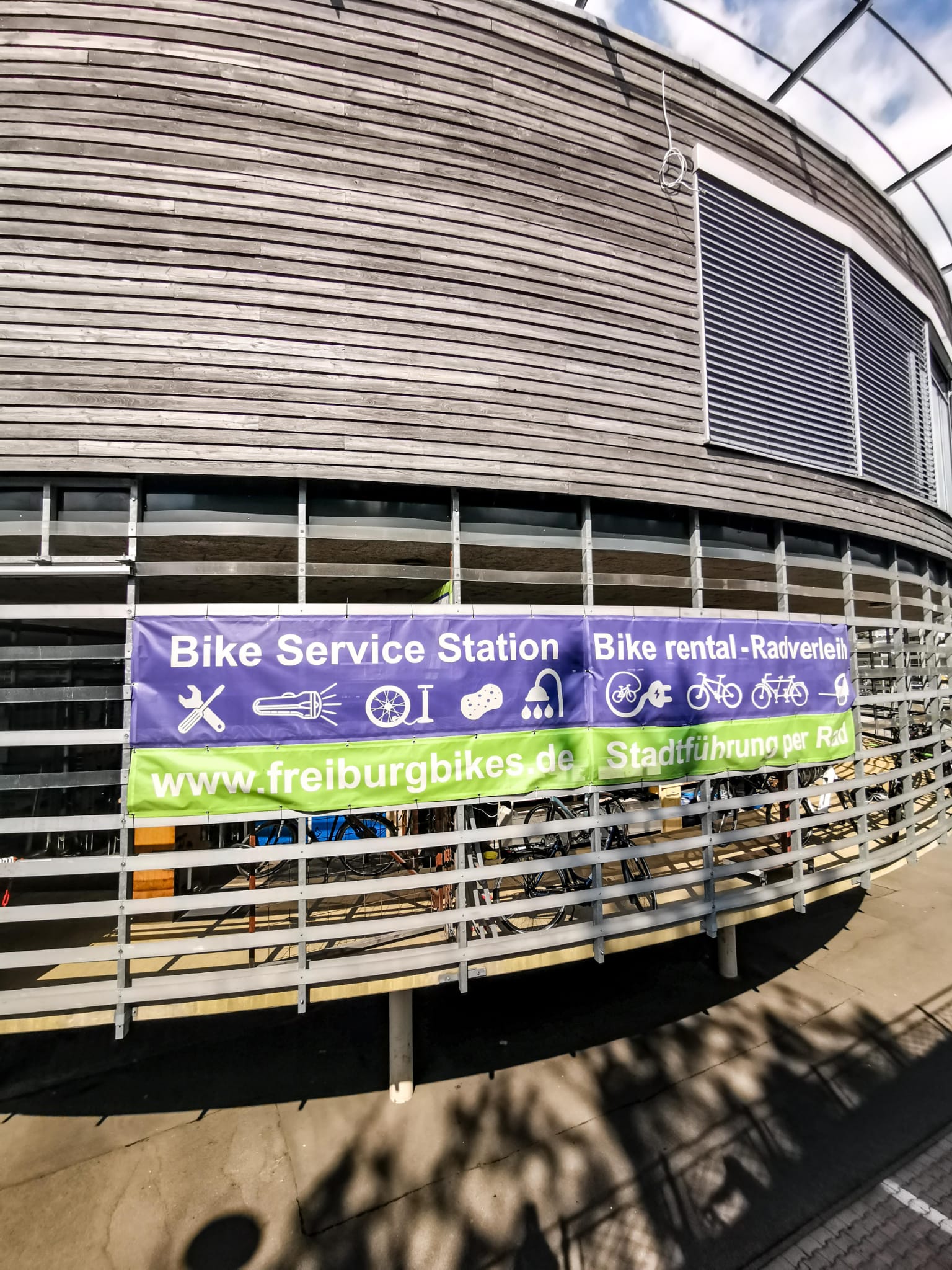 Parcheggio bici alla stazione