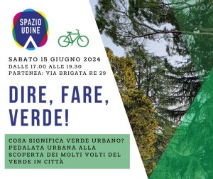 dire fare verde con spazio udine