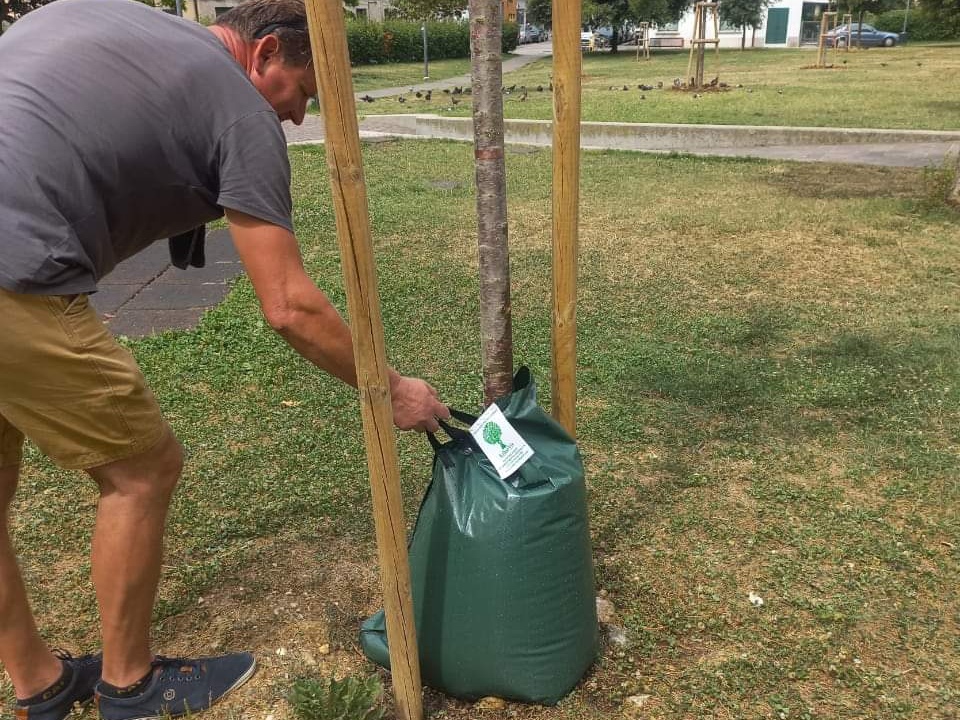 nuovo sistema irrigazione verde