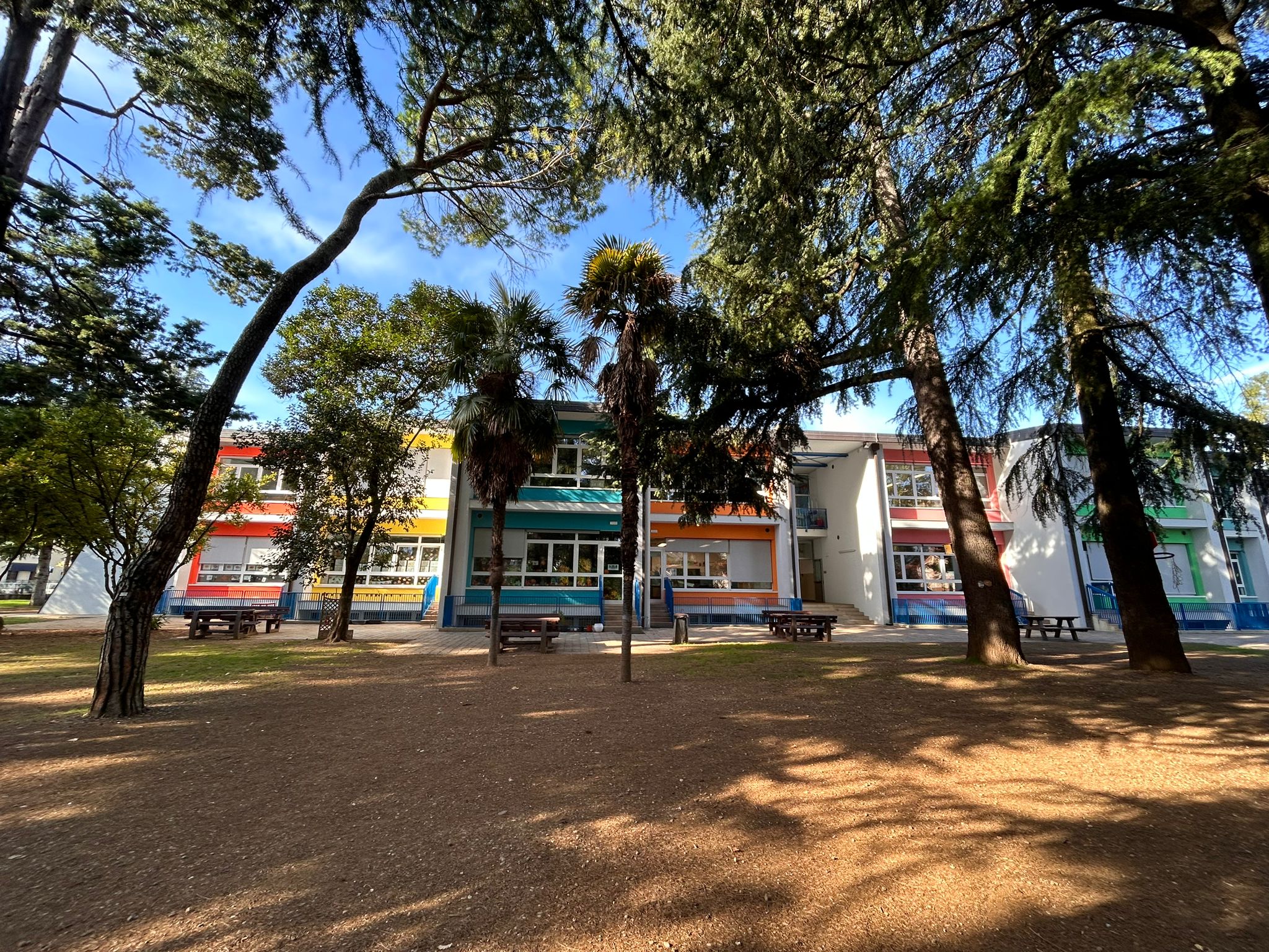 Il giardino della scuola