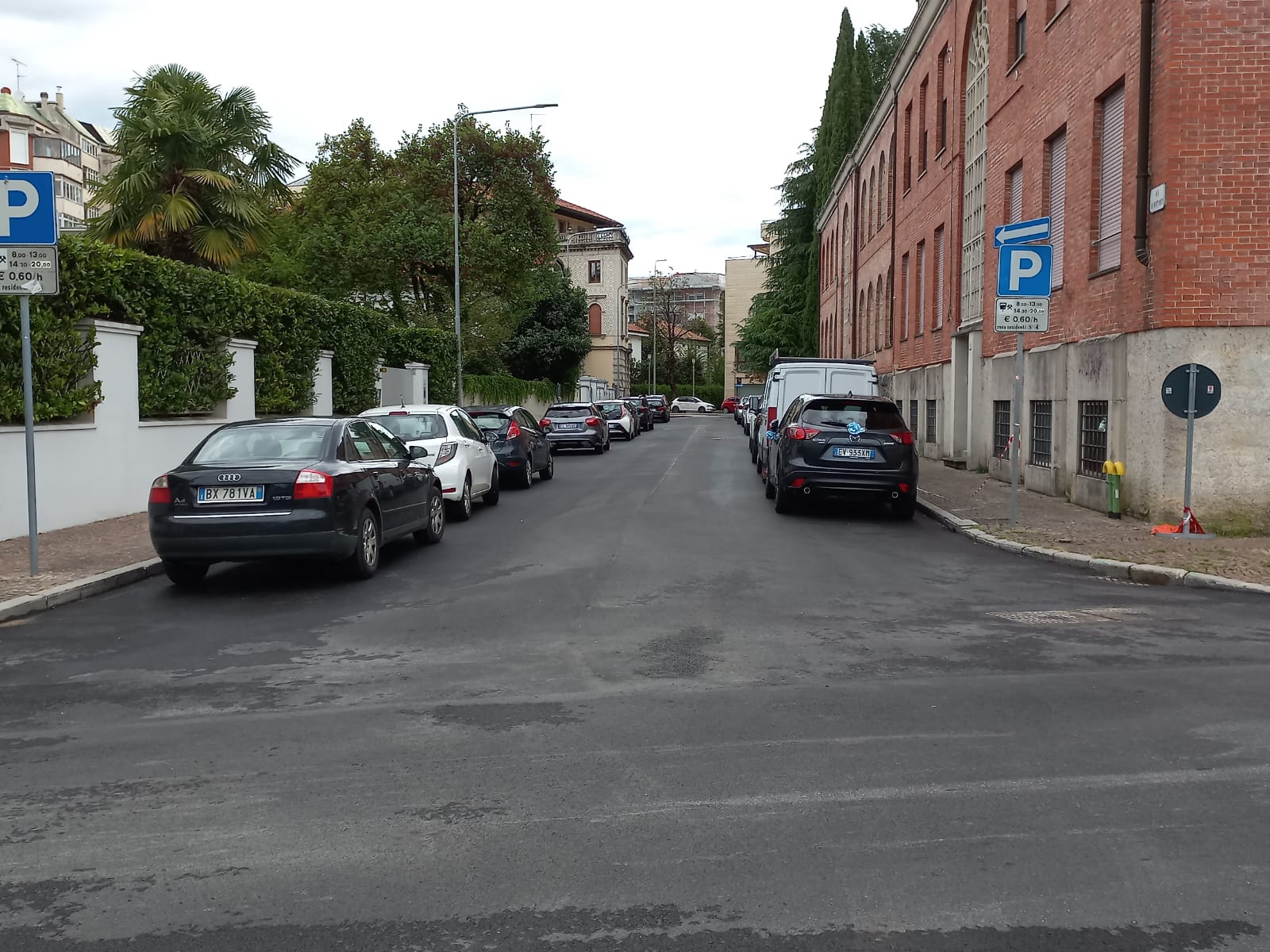 Via Anna Muratti Moretti com'è ora