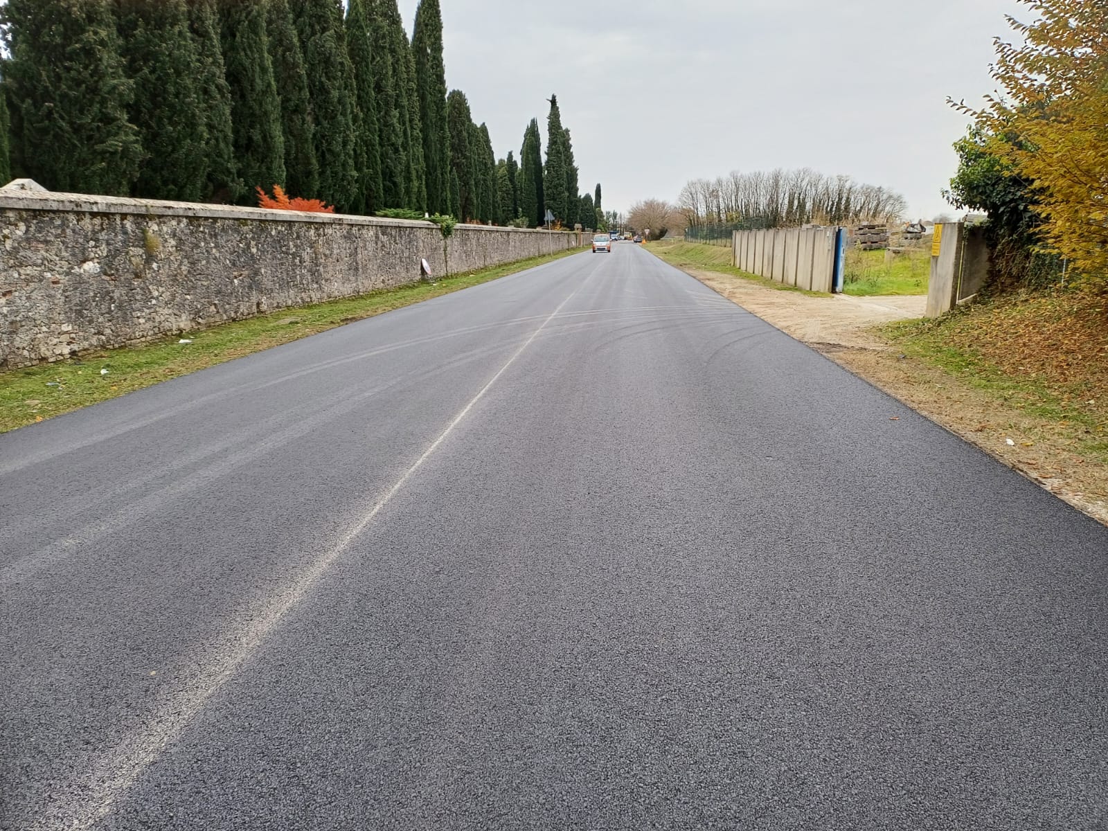 Via Ragogna com'è ora