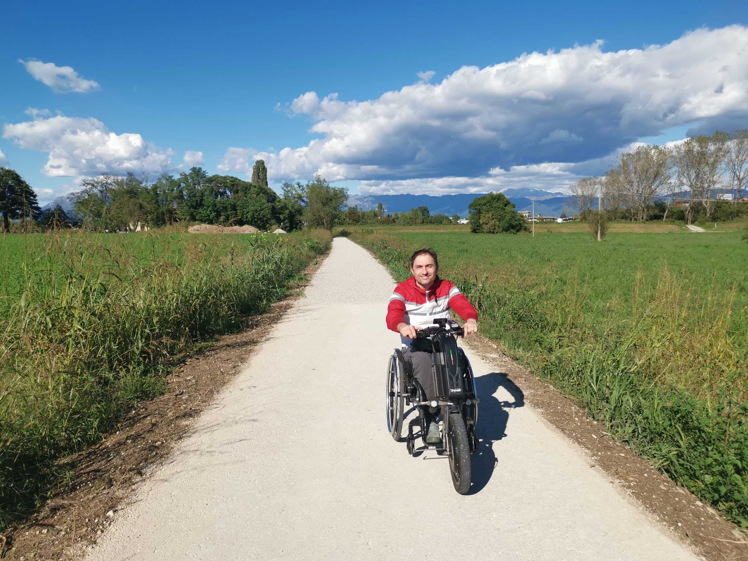 pista ciclabile udine nord feletto