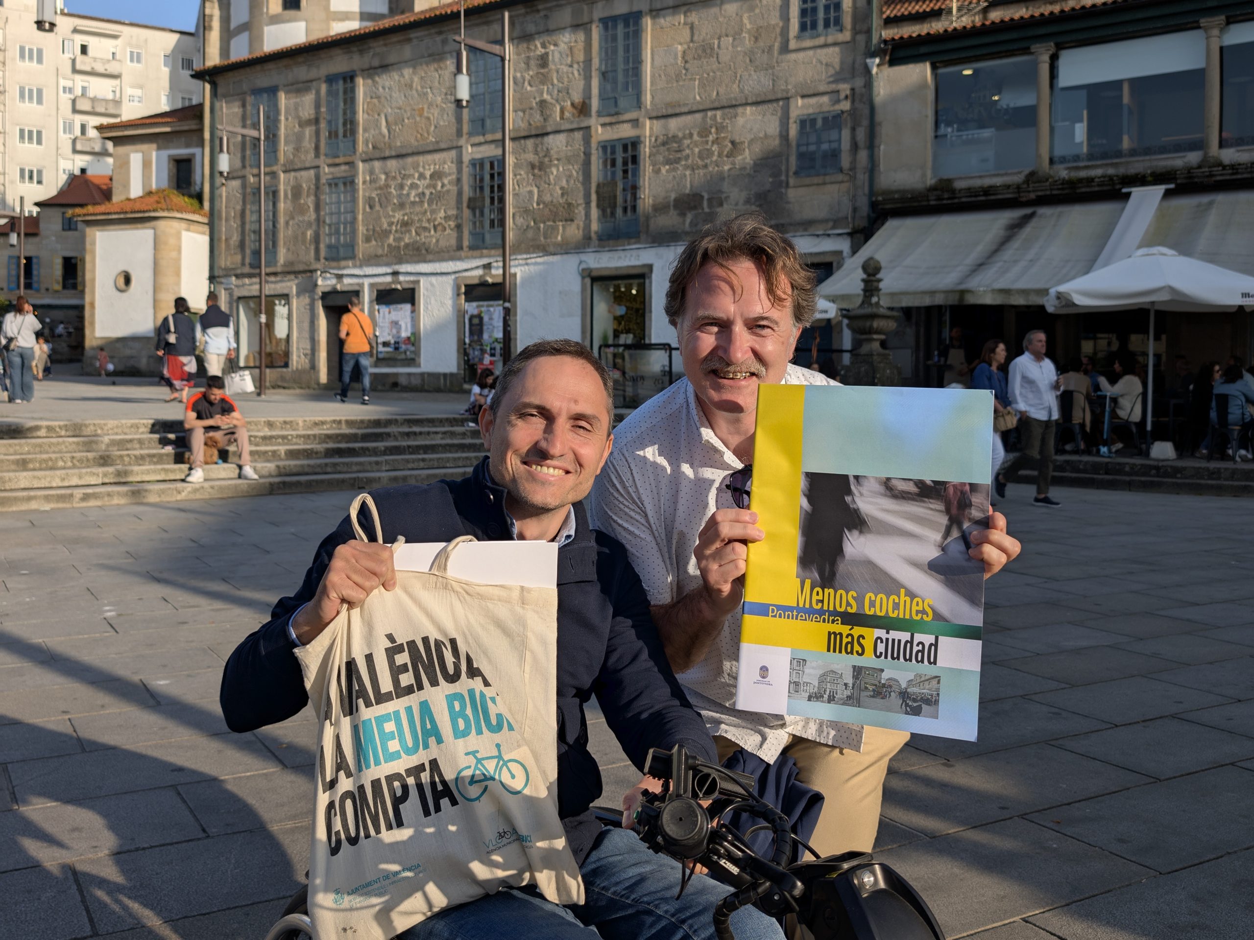 Pontevedra in Spagna con Giuseppe Grezzi