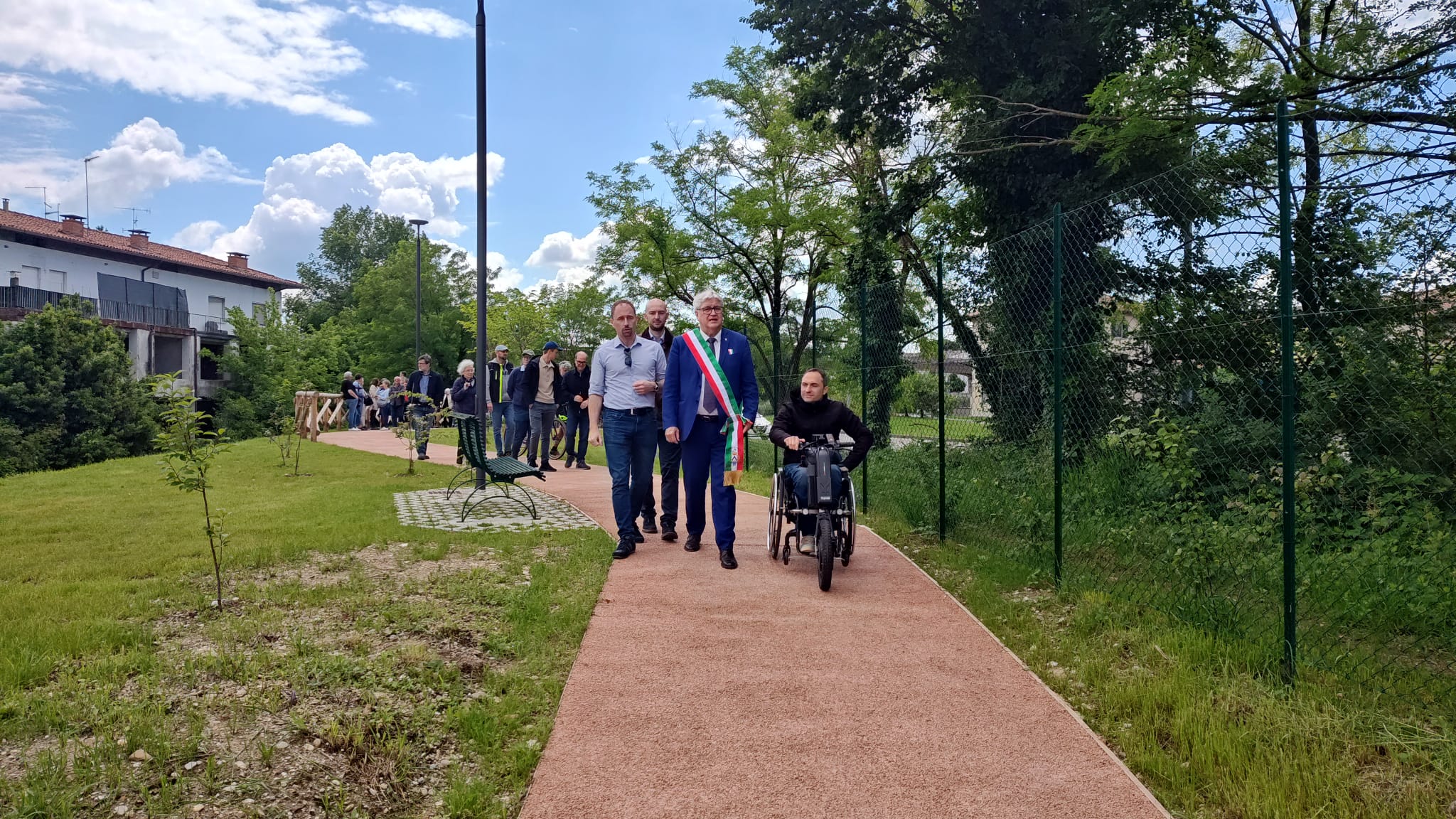 inaugurazione area verde