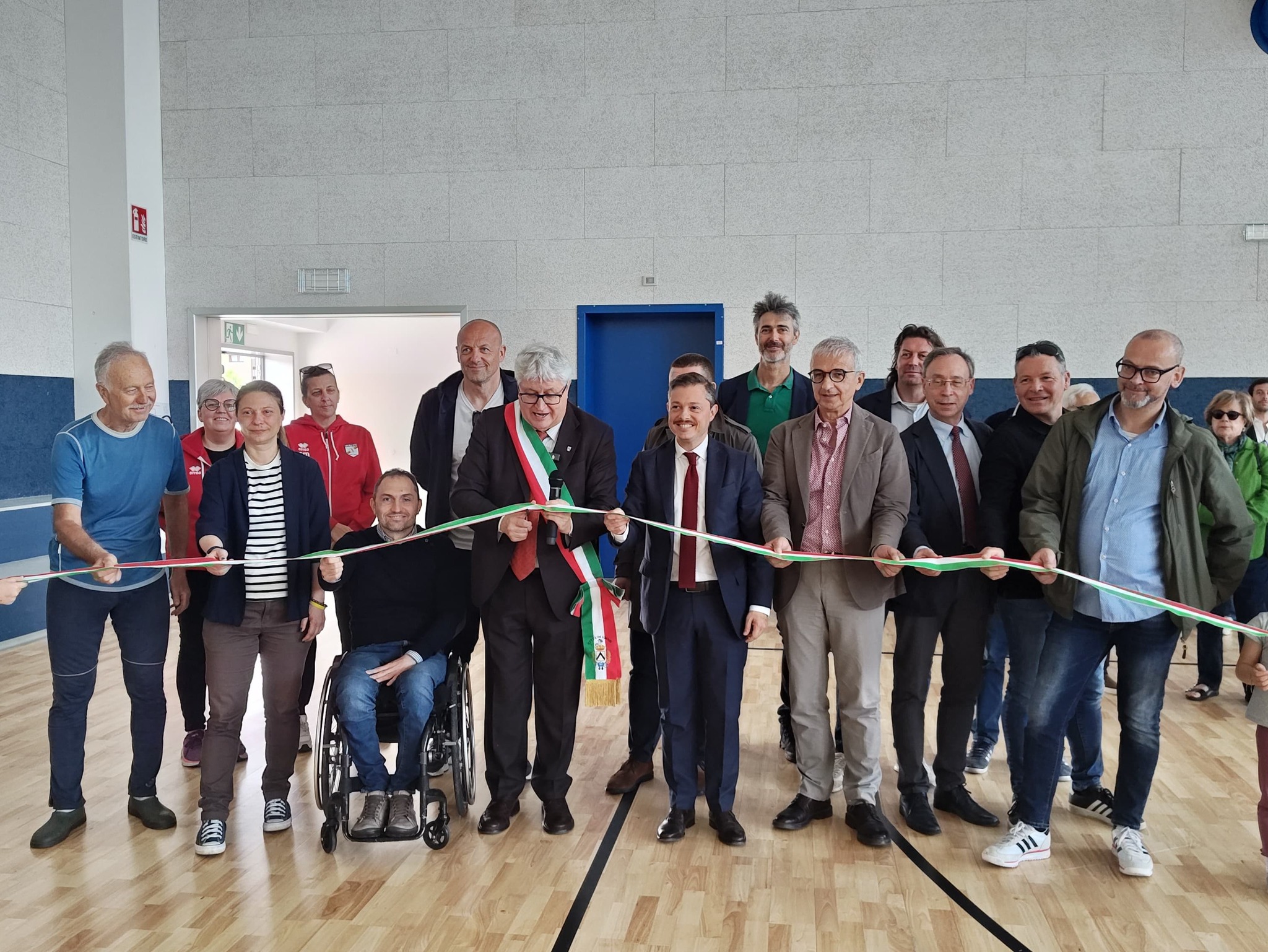 inaugurazione palestra scuola mazzini