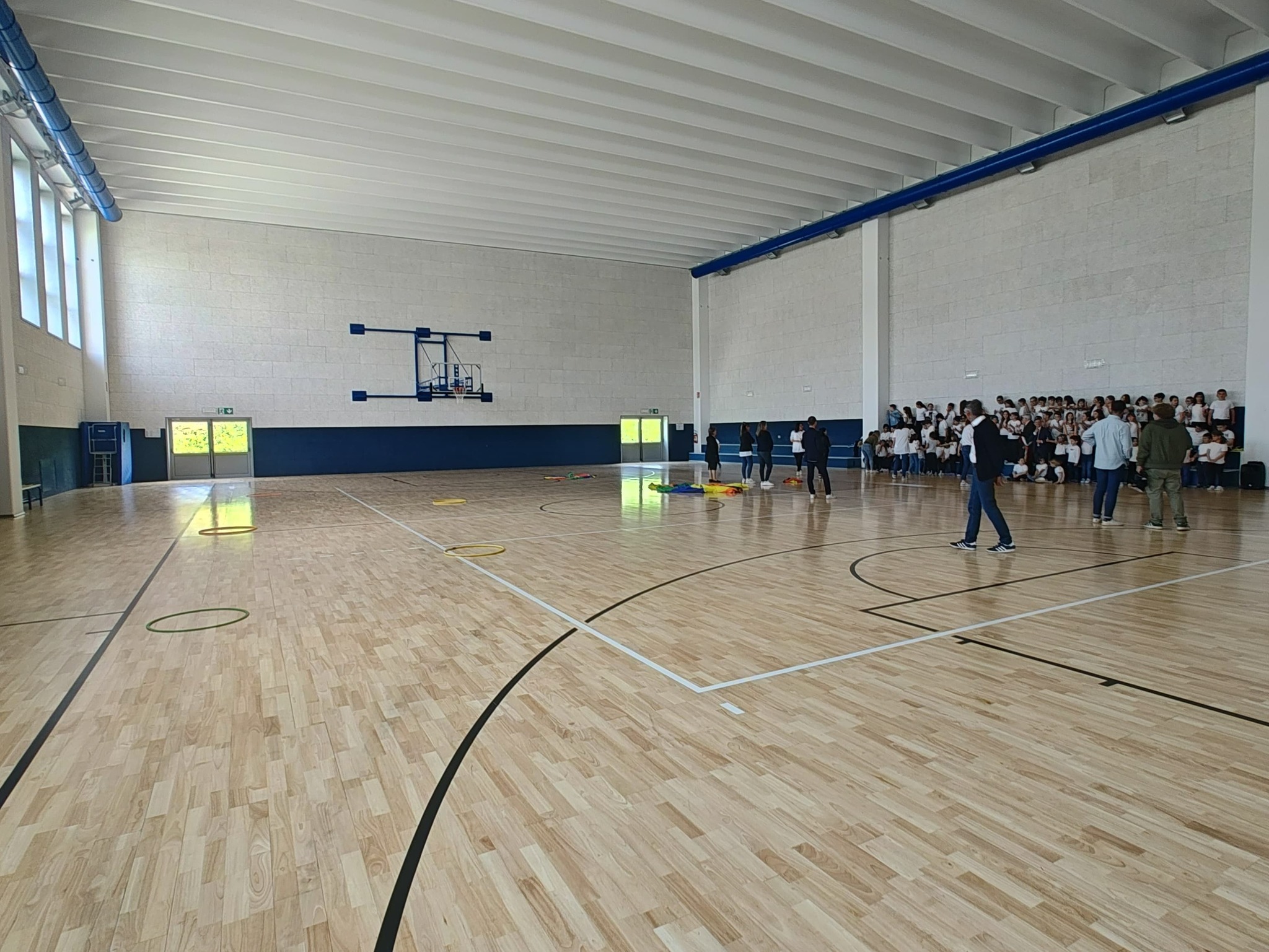 L'inaugurazione della palestra della scuola Mazzini L'inaugurazione della palestra della scuola Mazzini