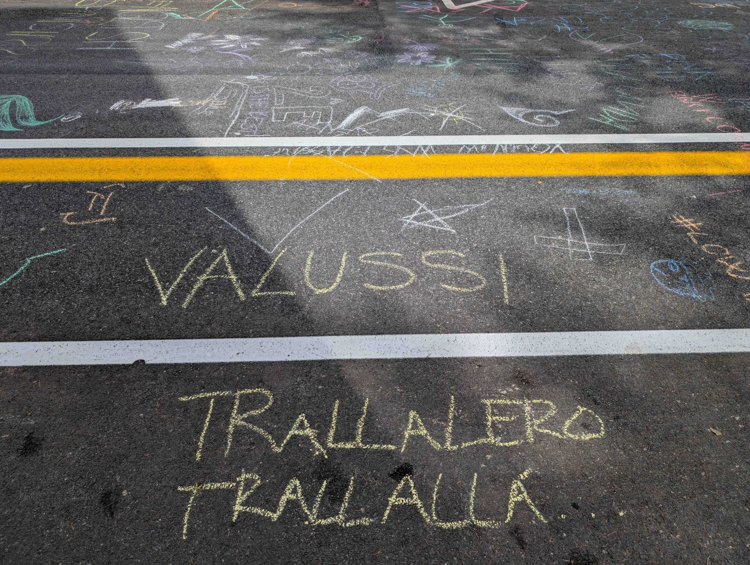 La strada scolastica della scuola Valussi La strada scolastica della scuola Valussi