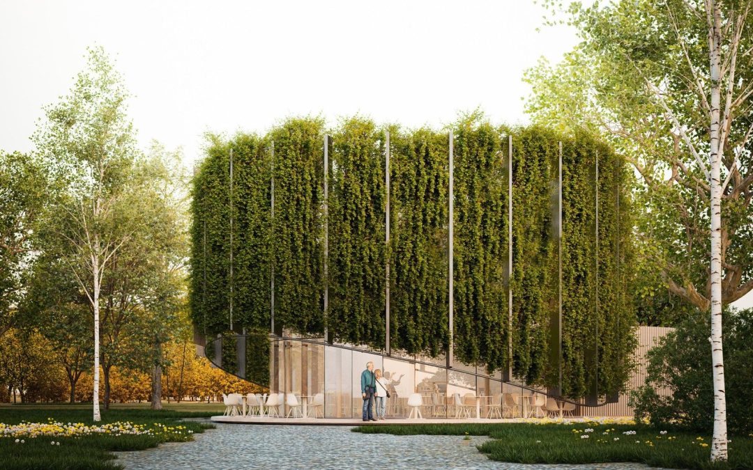 Parco del Cormor: ok al progetto per riqualificare il colonnato e costruire il nuovo chiosco