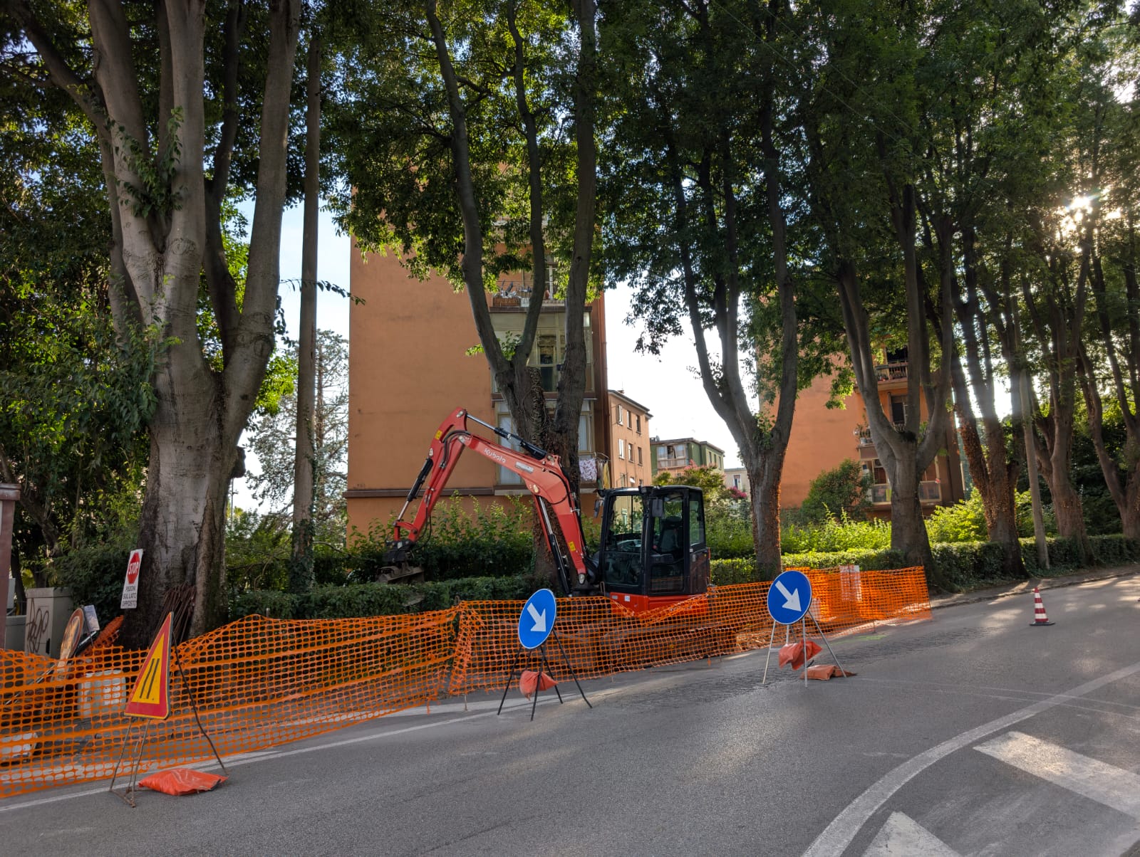 Depavimentazione: iniziati i lavori in via Patriarca Dolfin