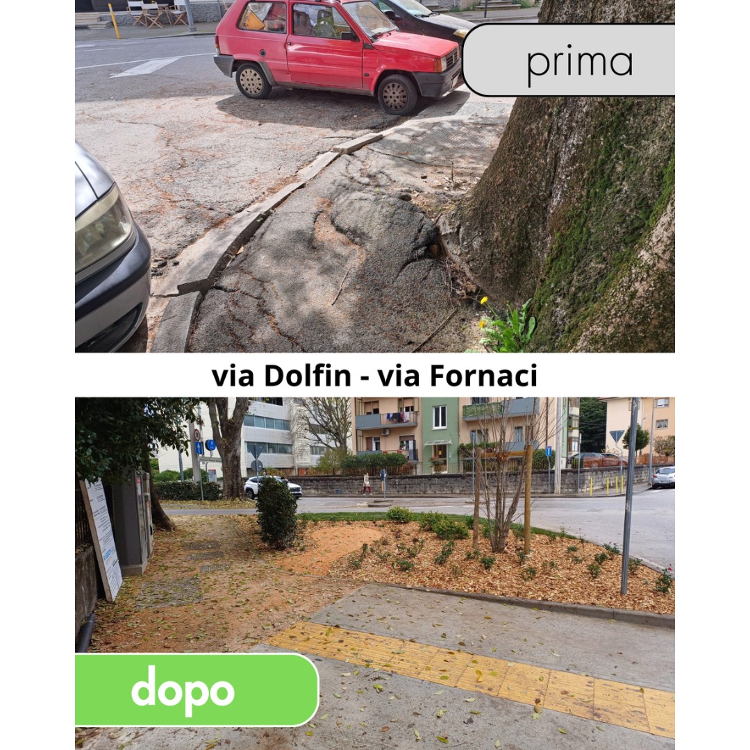 via Dolfin e via Fornaci