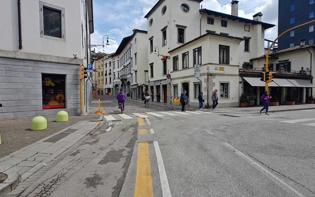 Inversione del senso di marcia in via Battisti, via Canciani e via Poscolle Alta