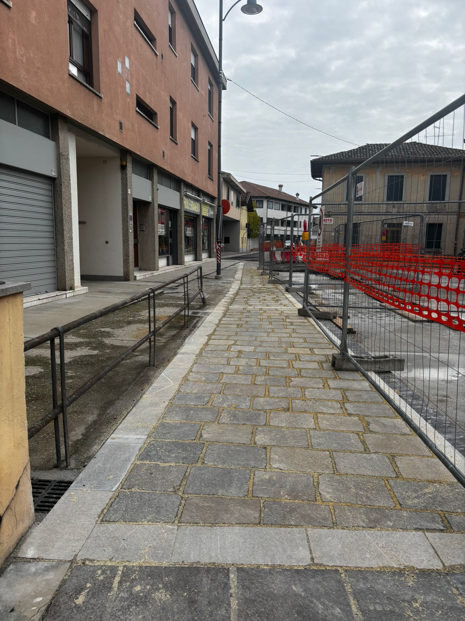 L'avanzamaneto del cantiere a Cussignacco