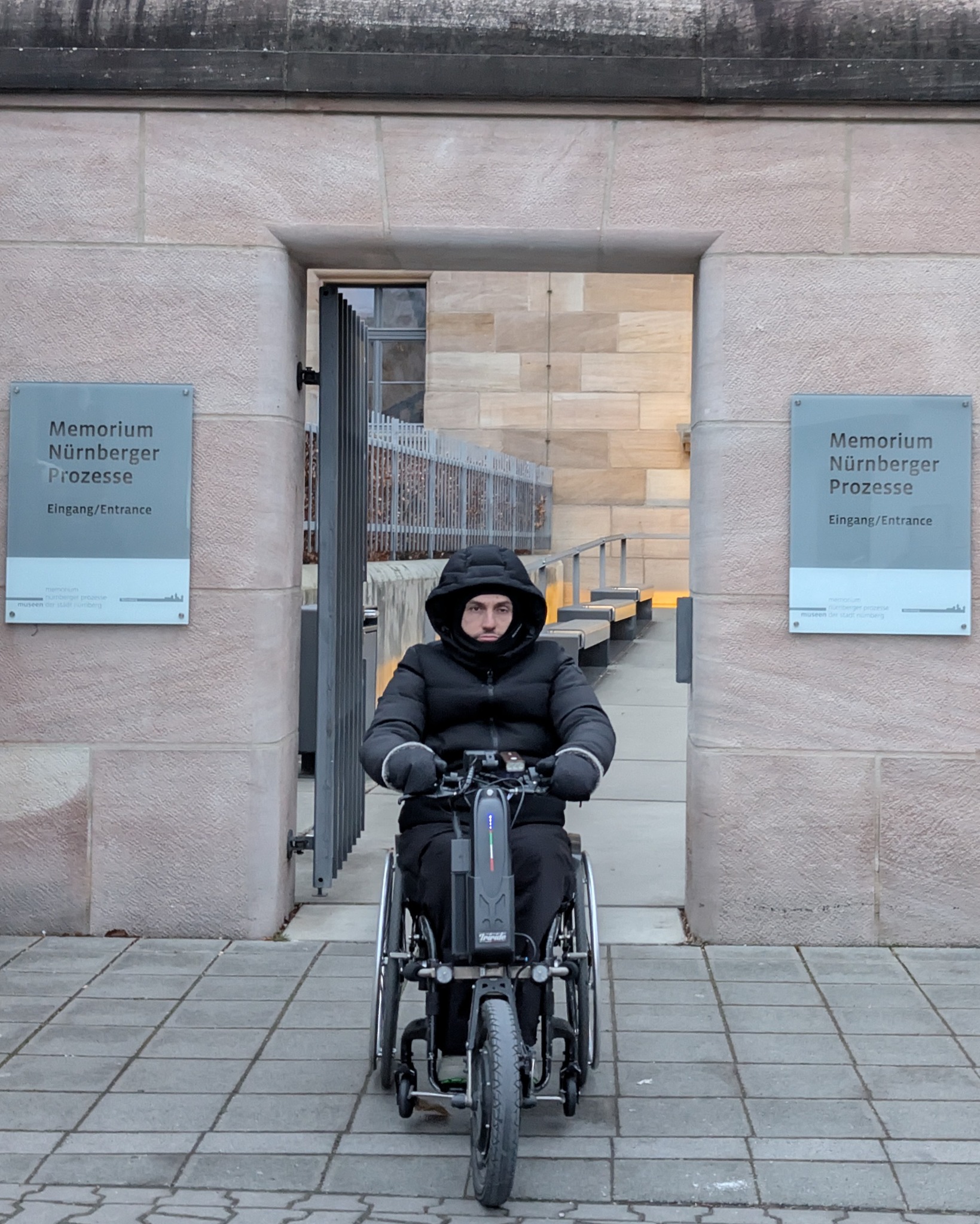 L'ingresso del Tribunale di Norimberga L'ingresso del Tribunale di Norimberga