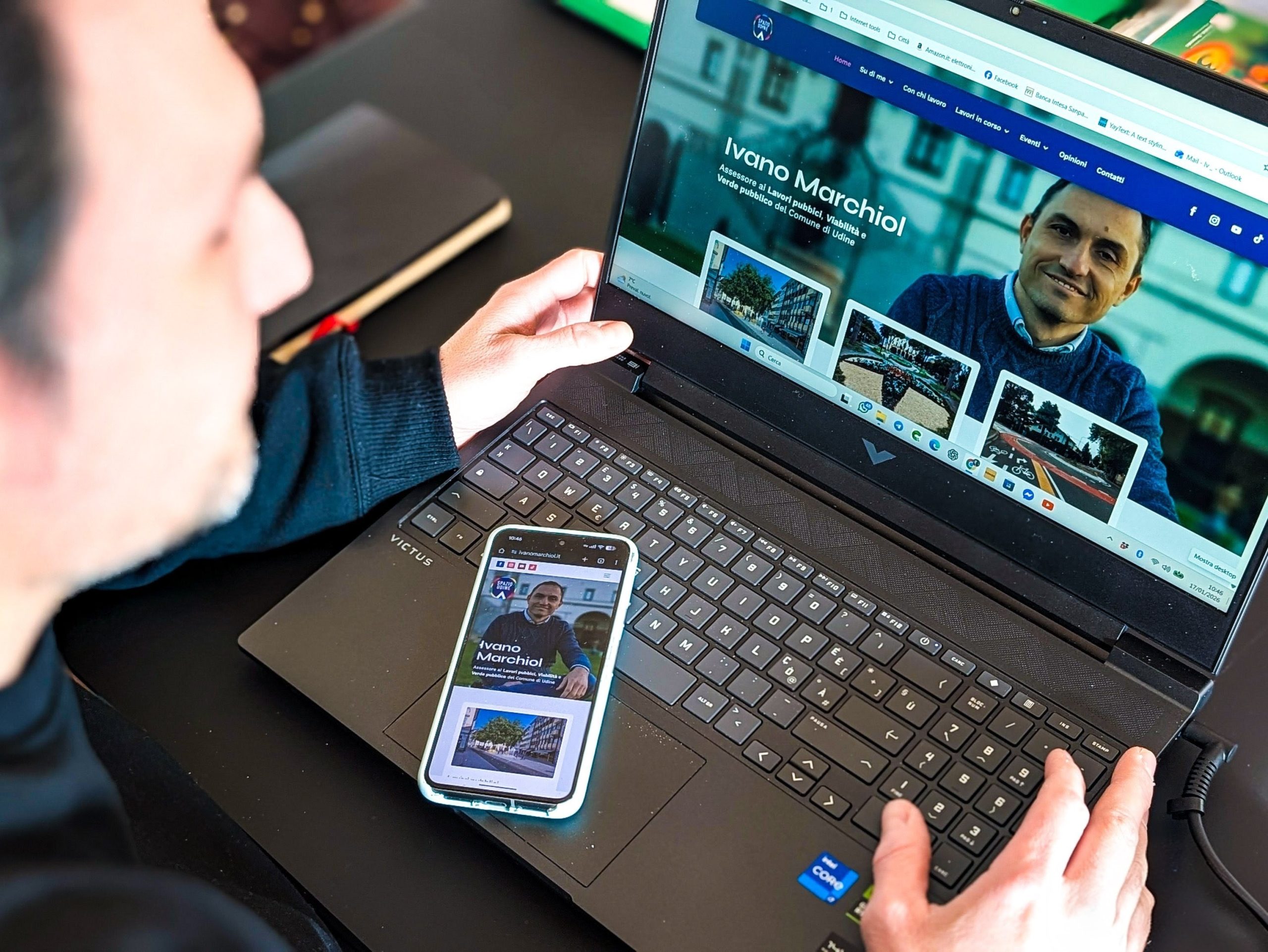 nuovo sito web ivano marchiol