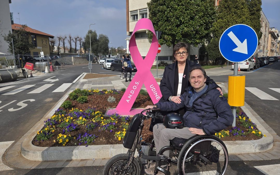 Un nuovo simbolo, una nuova via: Udine si tinge di rosa e di inclusività