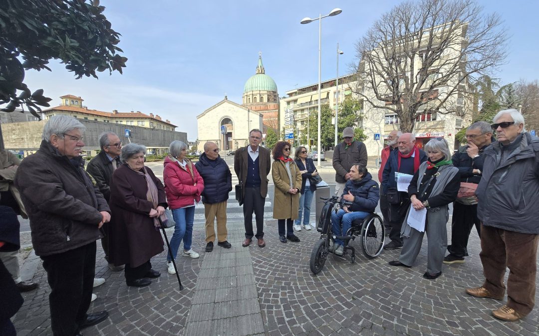 Narrazione urbana: inaugurati i leggii della memoria